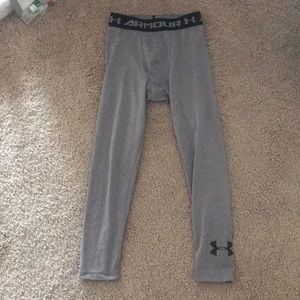Boys Under Armour tights - sz Sm